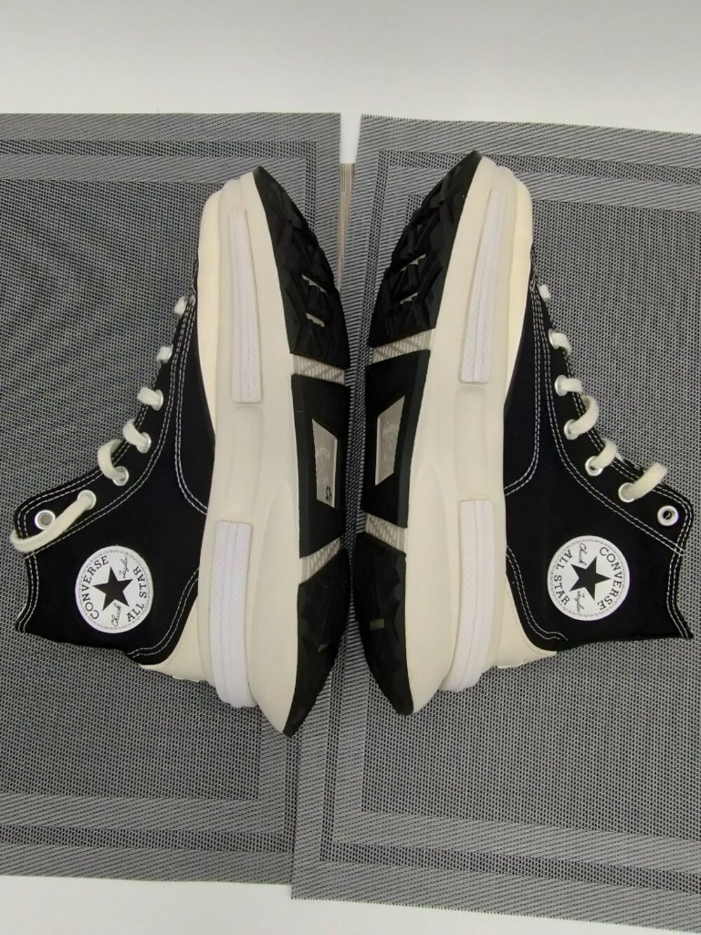 Converse Run Star Legacy CX Hi Top Platform Sneakers Black Unisex M7/W8.5 - Picture 5 of 16